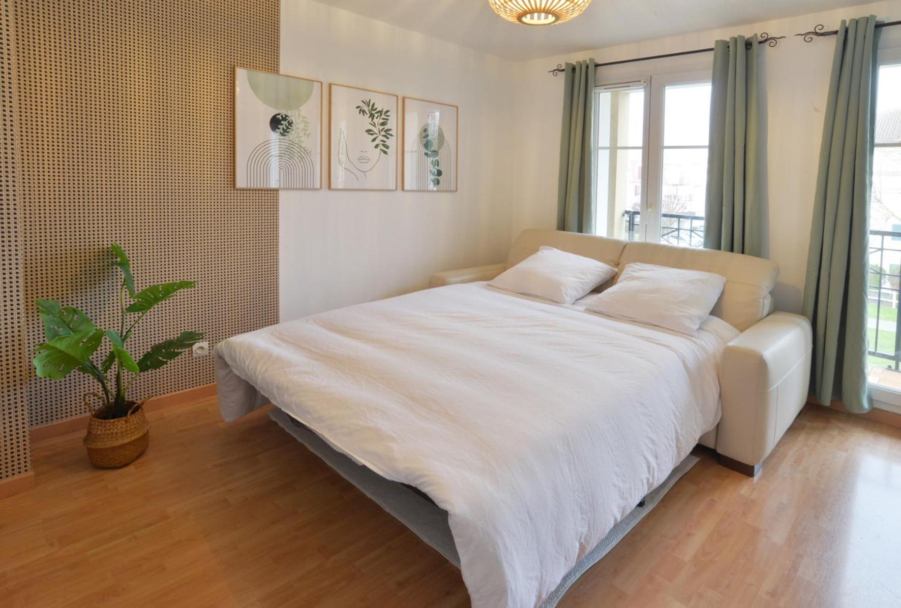 Ferienwohnung Sesame Duplex Disneyland Paris Netflix 6 Personnes Et 1 Bebe Avec Parking Bailly-Romainvilliers Exterior foto