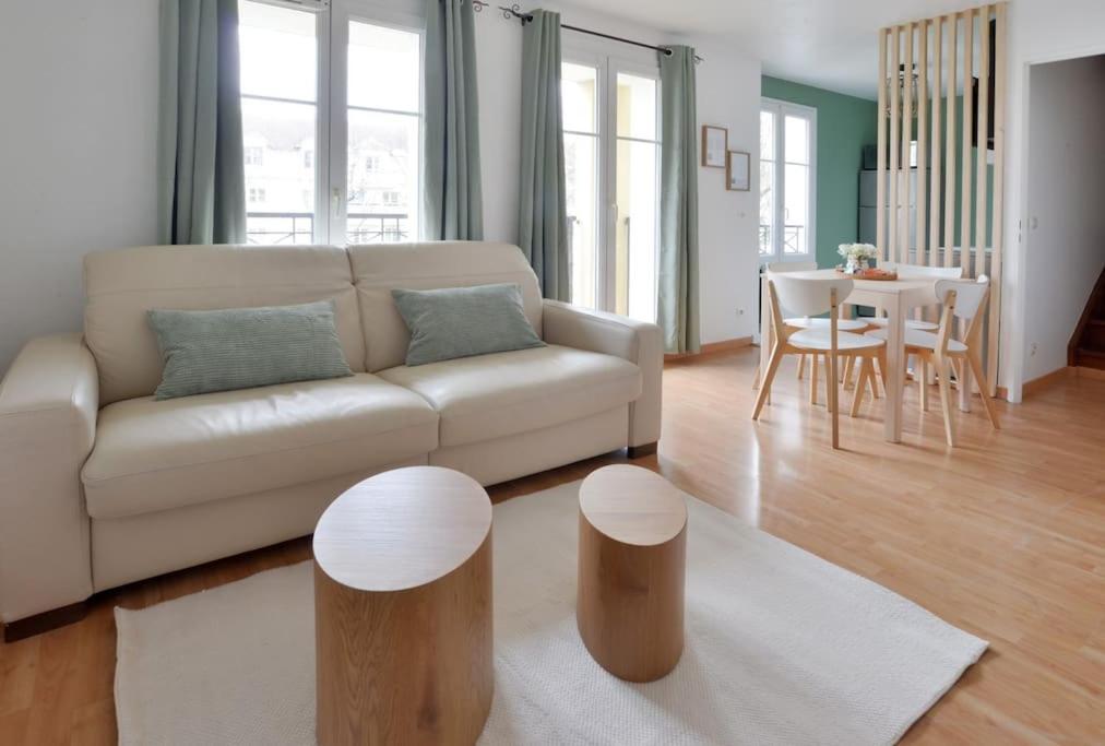 Ferienwohnung Sesame Duplex Disneyland Paris Netflix 6 Personnes Et 1 Bebe Avec Parking Bailly-Romainvilliers Exterior foto