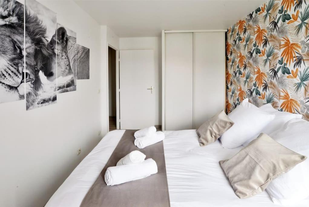Ferienwohnung Sesame Duplex Disneyland Paris Netflix 6 Personnes Et 1 Bebe Avec Parking Bailly-Romainvilliers Exterior foto